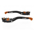 DBK Special Parts (Ducabike) Performance Technology ECO GP2 Folding Lever Set for Ducati with Brembo Self Purging Radial Masters DBK Special Parts (Ducabike) Performance Technology ECO GP2 Folding Lever Set for Ducati with Brembo Self Purging Radial Masters